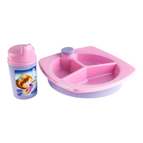 Combo Plato Termico + Vaso C/Pico