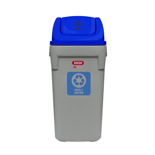 Papelera Rino Vaiven 120 L Ecobasa