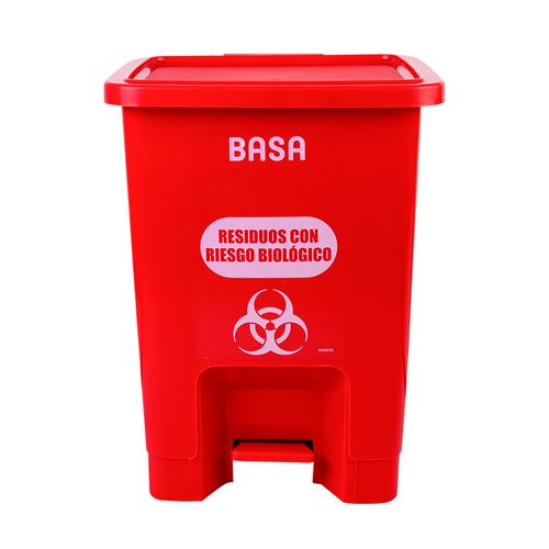 Papelera Automática Con Logo Sanitario 10.4 L