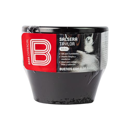 Salsera Taylor 33Ml Sin Tapa x 3 Und