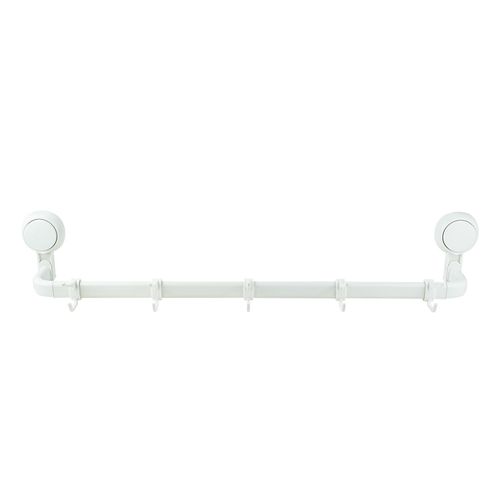 Toallero Barra Lock con Ganchos y Succión
